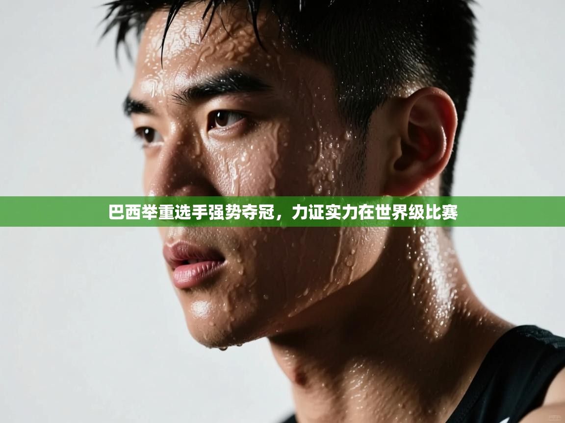 巴西举重选手强势夺冠，力证实力在世界级比赛  第2张